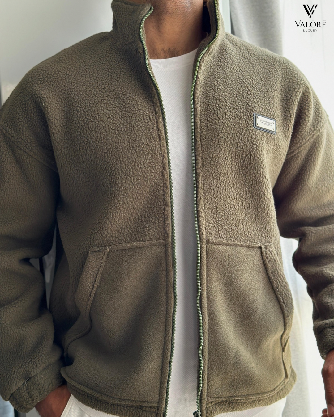 BOMBER FLEECE JACKET