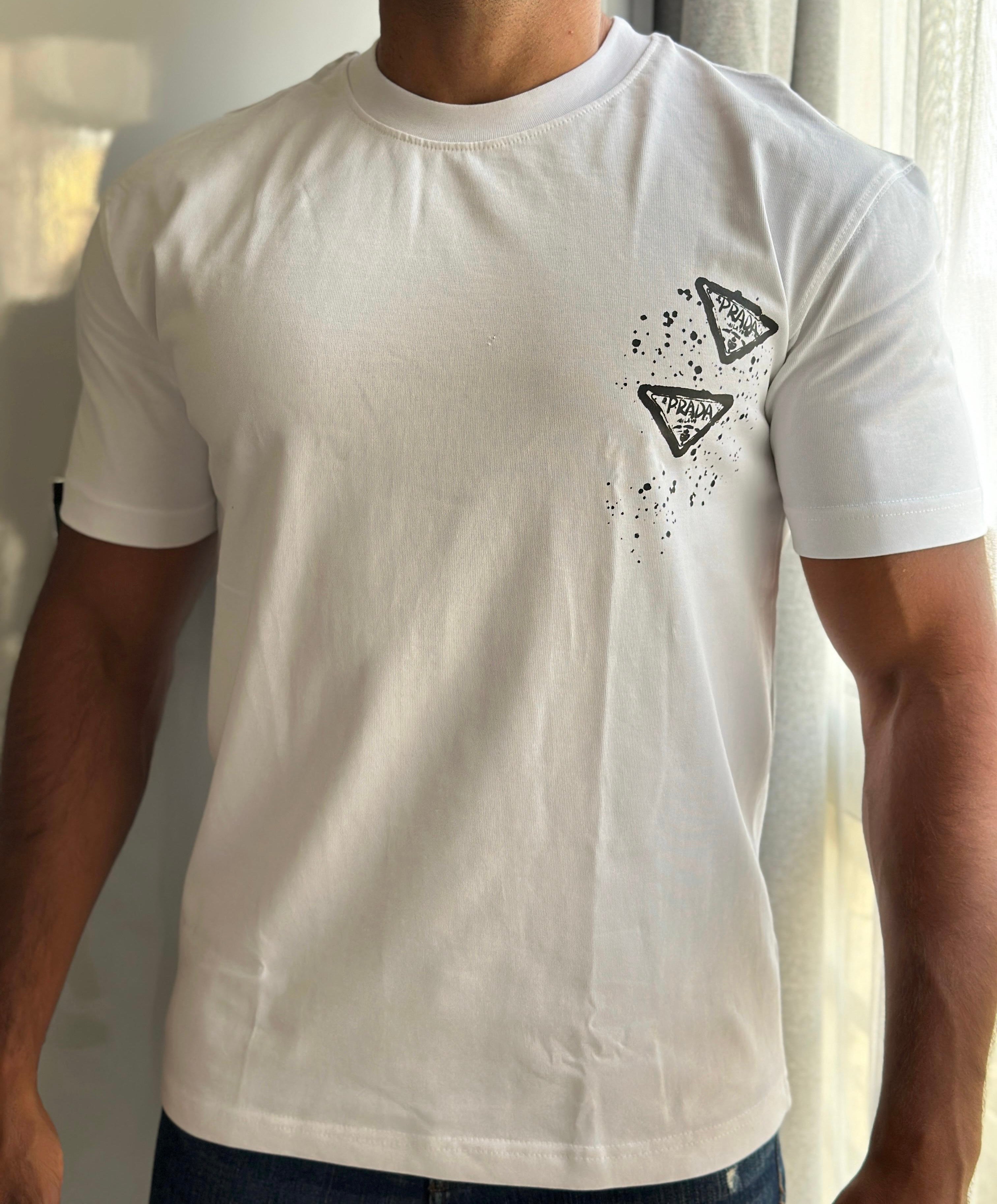 Basic Regular Fit Prada T-Shirt