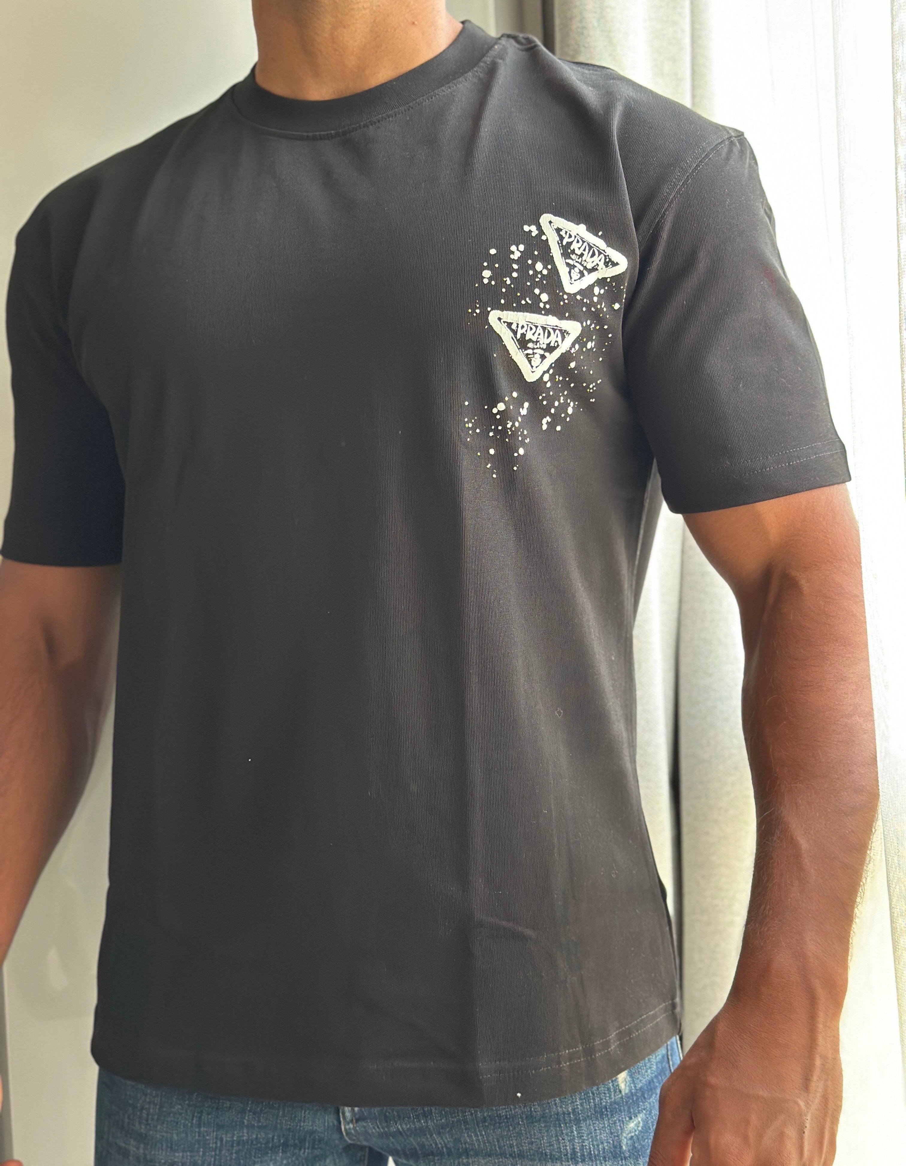 Basic Regular Fit Prada T-Shirt