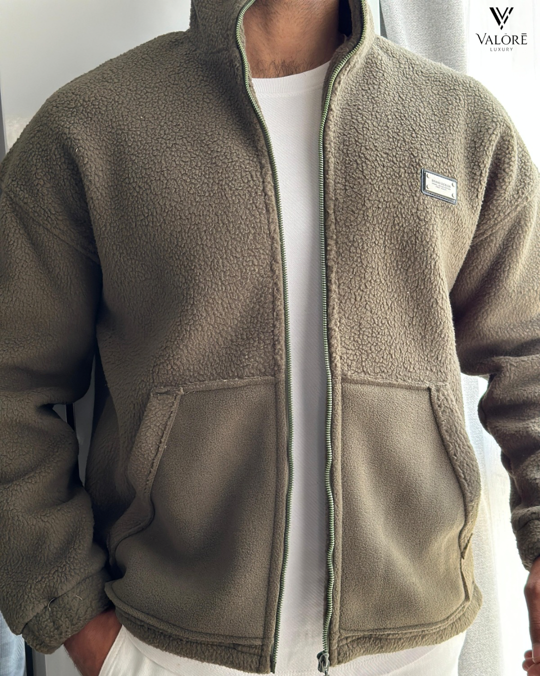 BOMBER FLEECE JACKET