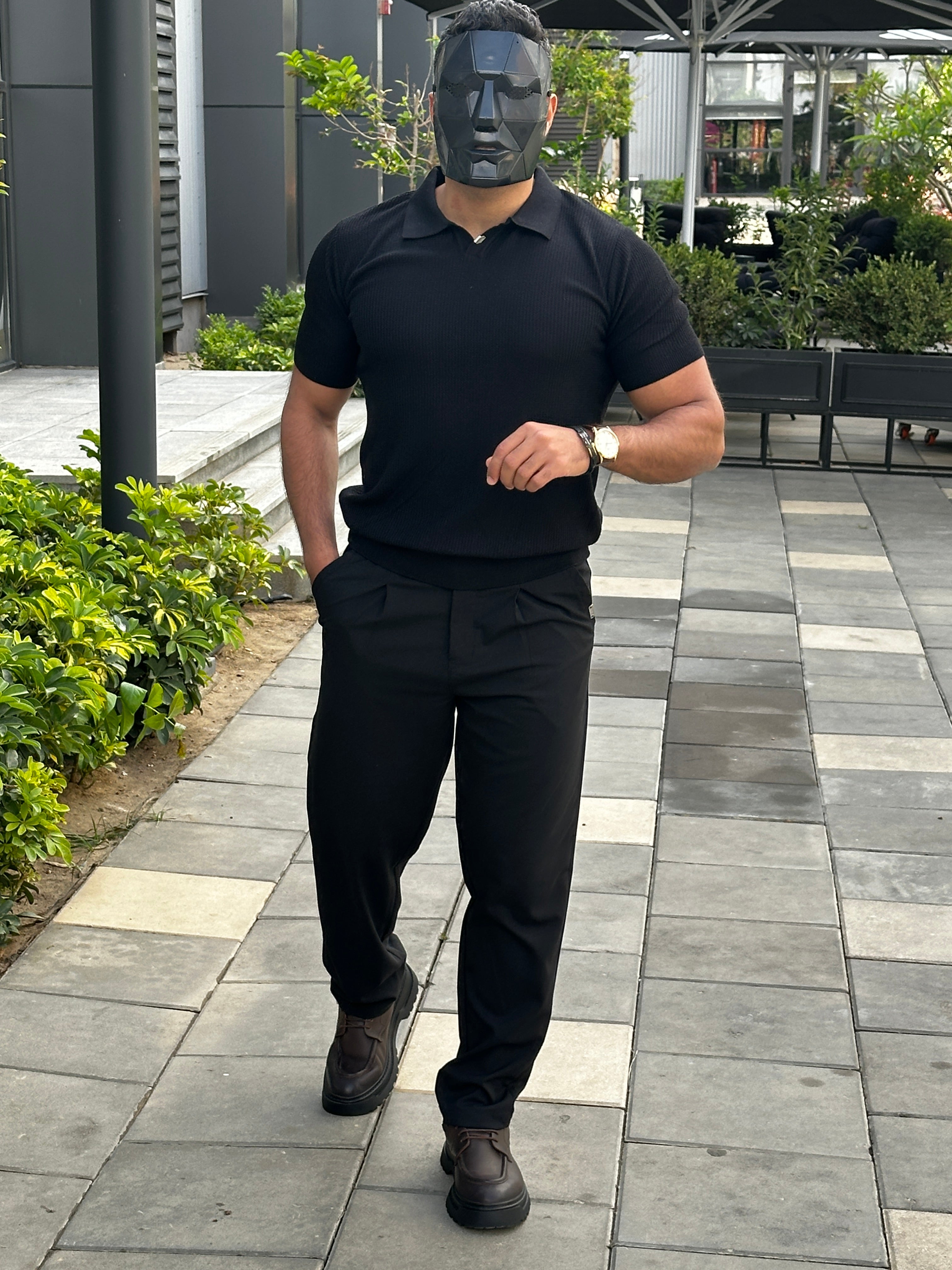 KNITTED POLO