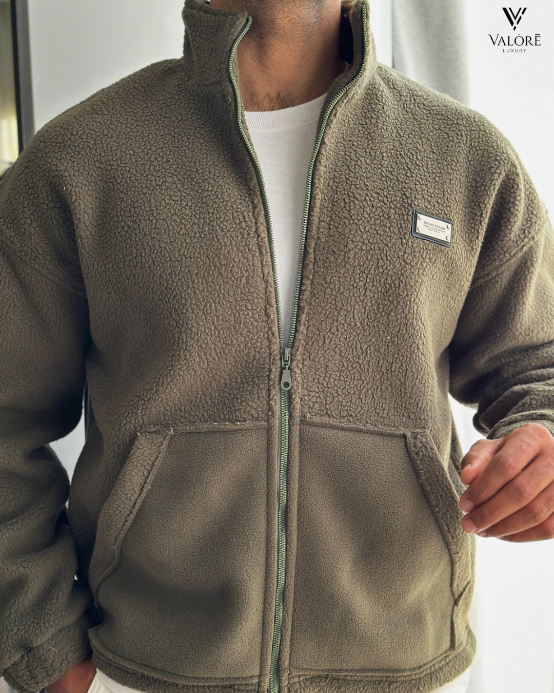 BOMBER FLEECE JACKET